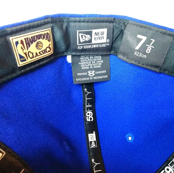 DEADSTOCK NEW YORK KNICKS FITTED 7 7/8 HAT - Picture 3 of 5